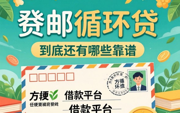 像中邮循环贷一样方便的借款平台，到底还有哪些靠谱？
