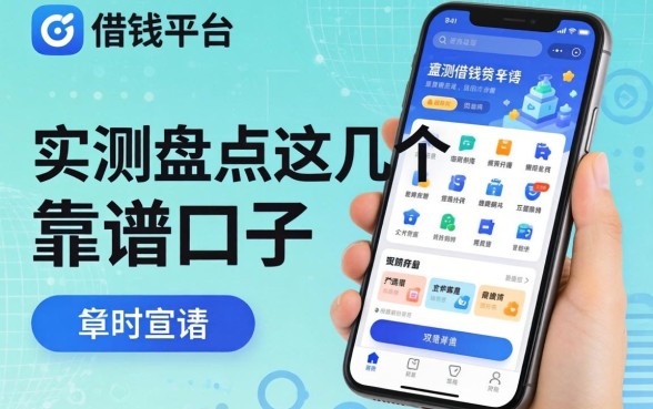2026可靠的借钱平台有哪些软件呢？实测盘点这几个靠谱口子