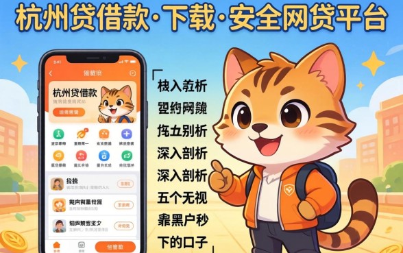 像杭州e贷借款app下载一样安全的网贷平台，深入剖析五个无视黑户秒下的口子