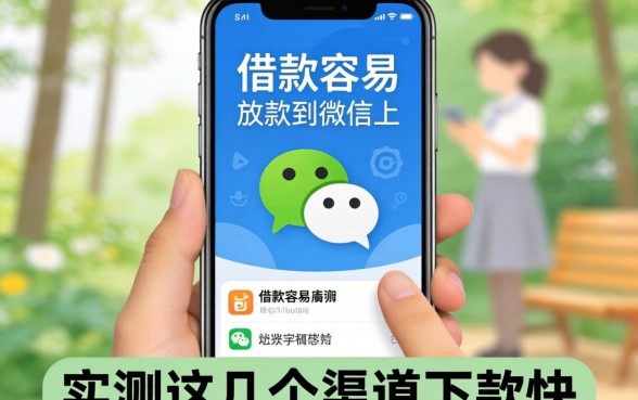 哪个借款软件容易放款到微信上？实测这几个渠道下款快
