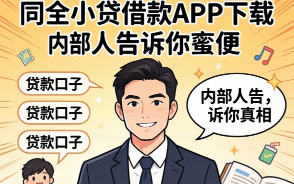 像众安小贷借款app下载一样方便的贷款口子，内部人告诉你真相