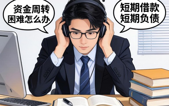 企业资金周转困难怎么办？短期借款与短期负债如何平衡才能化解危机？