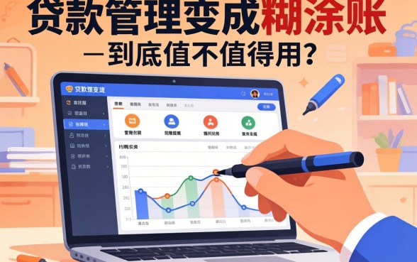 别让贷款变成糊涂账：贷款管理软件到底值不值得用？