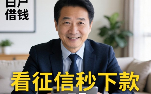 50岁白户想借钱,有没有不看征信秒下款的口子?急求推荐!