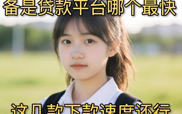 19岁贷款平台哪个最快？实测这几款下款速度还行