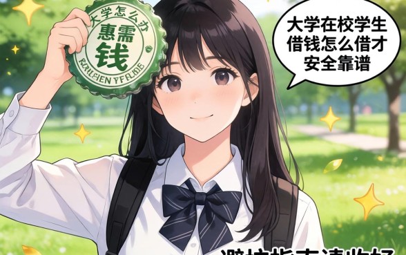 大学生急需用钱怎么办？大学在校生借钱怎么借才安全靠谱？这篇避坑指南请收好