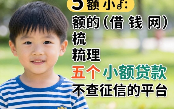 15岁小额借钱网,梳理五个小额贷款不查征信的平台