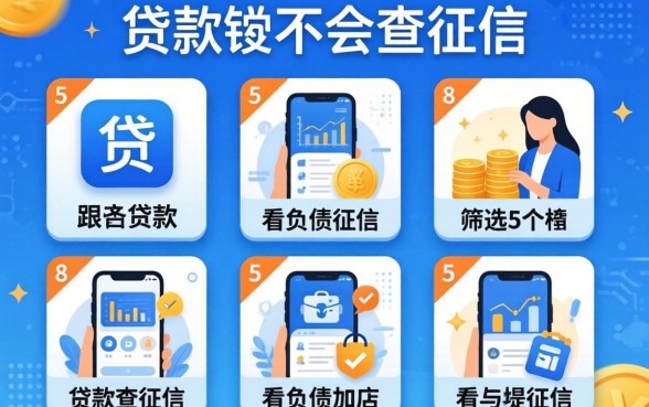 什么贷款不会查征信,筛选5个不看负债和征信的app
