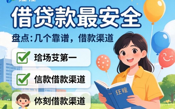 在哪里借贷款最安全呢？盘点几个靠谱的借款渠道