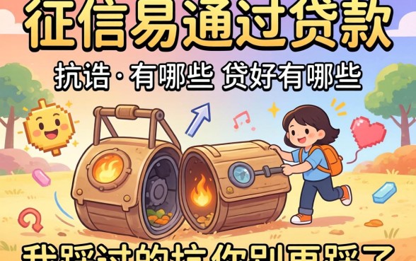 不看征信易通过的贷款有哪些？我踩过的坑你别再踩了