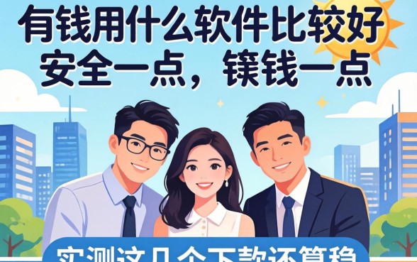 借钱用什么软件比较好安全一点的?实测这几个下款还算稳