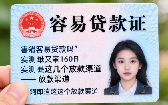 临时身份证容易贷款吗？实测这几个放款渠道