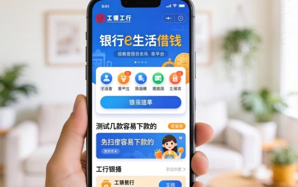 像工银e生活的借钱软件：实测几款容易下款的平台