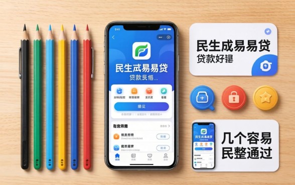 像民生民易易贷一样的贷款软件:整理了几个容易通过的