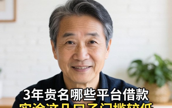 60岁可以在哪些平台借款？实测这几个口子门槛较低