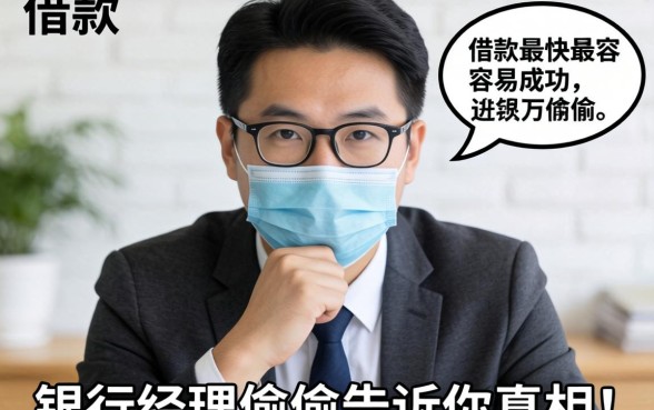 在哪里借款最快最容易成功？银行经理偷偷告诉你真相