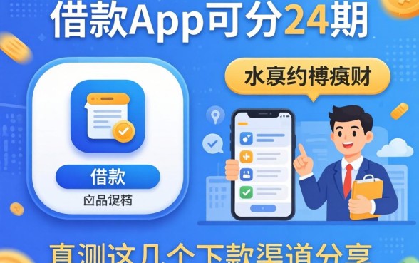 哪个借款app可以分24期？实测这几个下款渠道分享