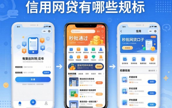 不看信用的网贷有哪些软件，规整五个秒批通过的网贷口子