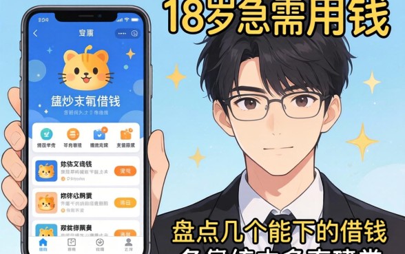 刚满18岁急需用钱？盘点几个能下的借钱软件