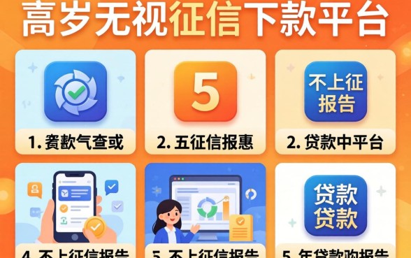 19岁无视征信下款的平台，汇总五个不上征信报告的贷款平台