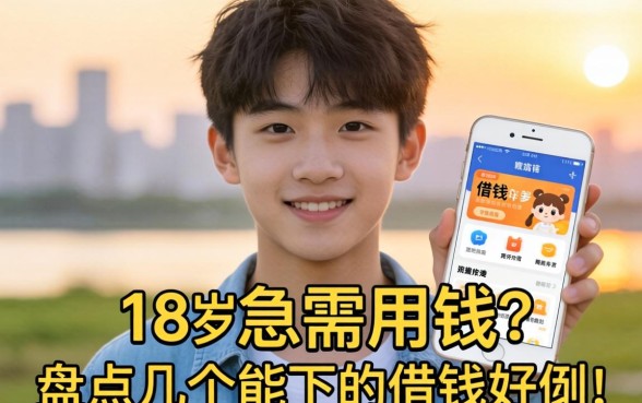 刚满18岁急需用钱？盘点几个能下的借钱软件