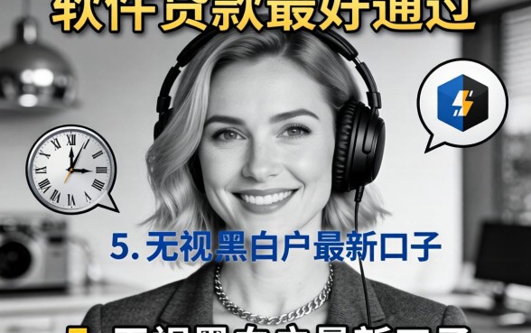 什么软件贷款最好通过，概括五个无视黑白户最新口子