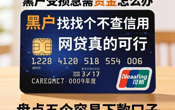 信用受损急需资金怎么办？黑户找个不查信用的网贷真的可行吗？盘点五个容易下款的口子