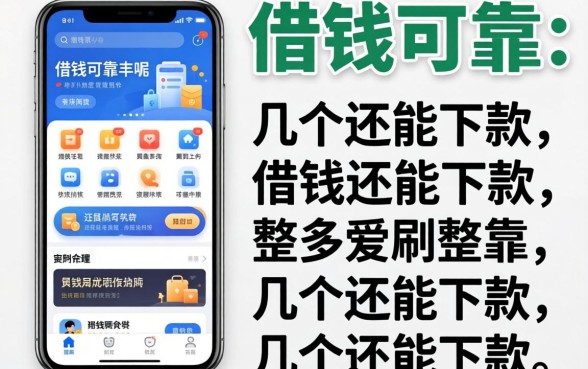 在什么手机软件上借钱可靠呢？整理了几个还能下款的平台