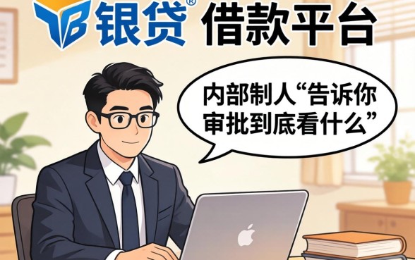 像宁银贷一样的借款平台，内部人告诉你审批到底看什么