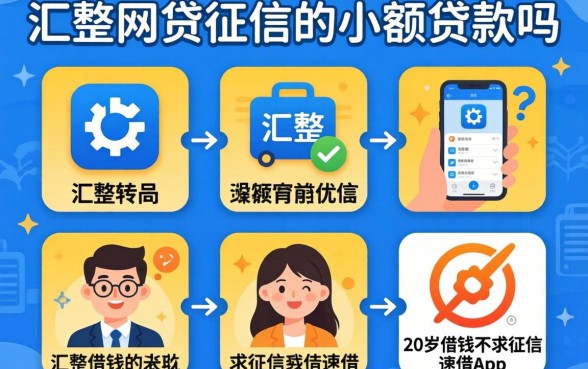 不查网贷征信的小额贷款吗，汇整五个20岁借钱不求征信速借app