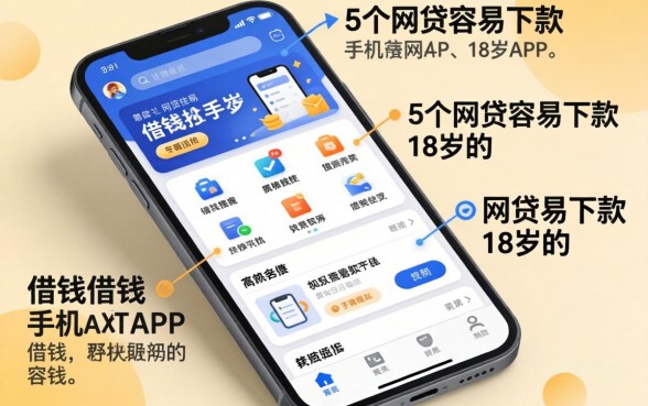 2026最好借钱的手机app，详尽说明5个网贷容易下款18岁的app