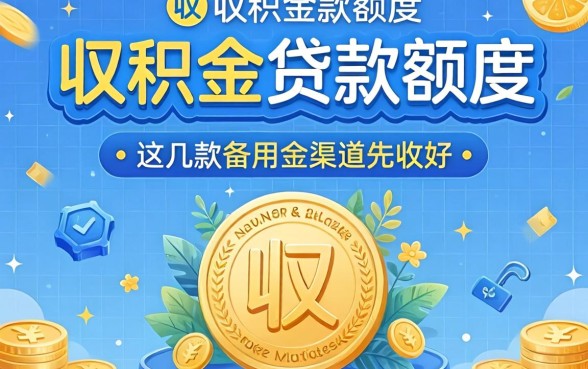 2026公积金贷款额度新调整,这几款备用金渠道先收好