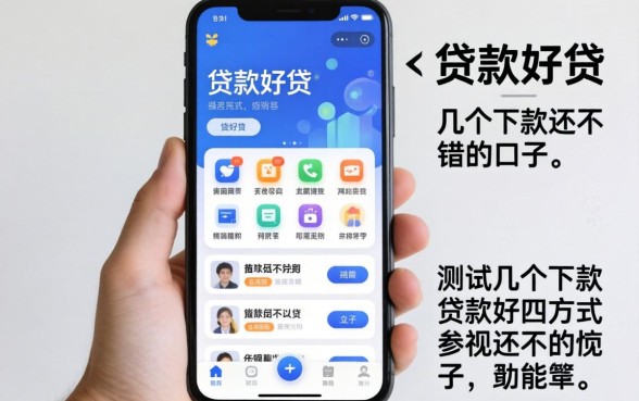 哪个手机软件贷款好贷？实测几个下款还不错的口子