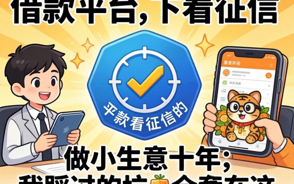 哪个借款平台是不看征信的？做小生意十年，我踩过的坑全在这