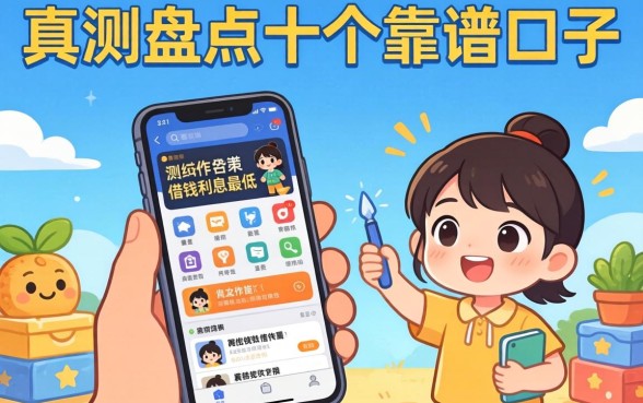 哪个手机软件借钱利息最低呢？实测盘点十个靠谱口子