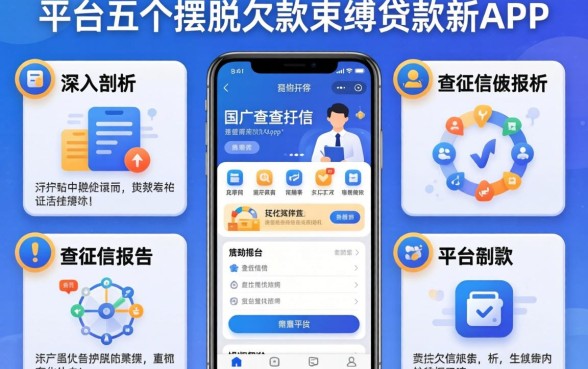 什么平台好下款不查征信报告的，深入剖析五个摆脱欠款束缚贷款新app
