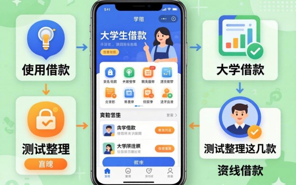 大学生可以使用的借款软件有哪些？实测整理这几款