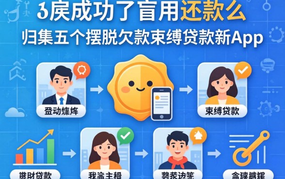 下款没成功还用还款么，归集五个摆脱欠款束缚贷款新app