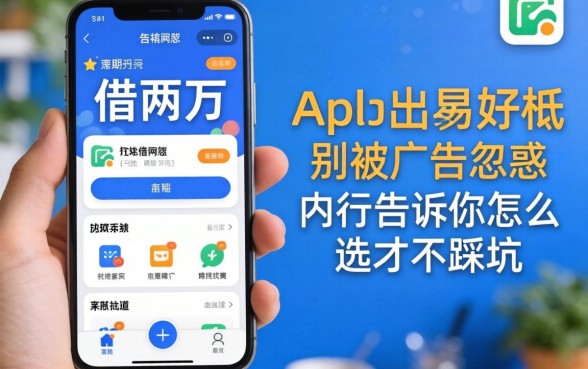 哪个app可以借两万？别被广告忽悠，内行告诉你怎么选才不踩坑