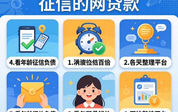 不看征信的网贷款，整理5个不看年龄征信负债的平台