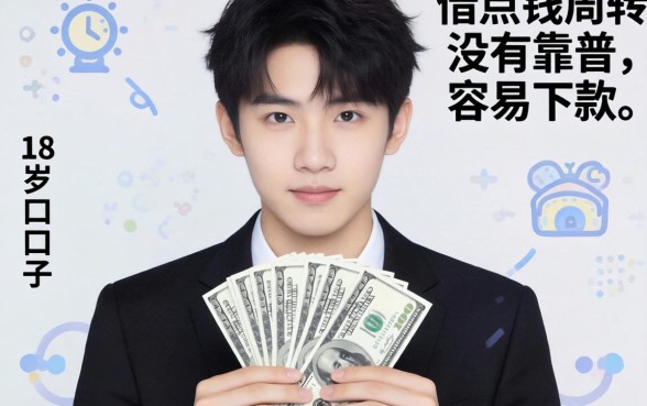 刚满18岁想借点钱周转，有没有靠谱且容易下款的口子推荐？