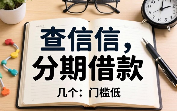 哪里可以不查征信分期借款的？整理了几个门槛低的渠道