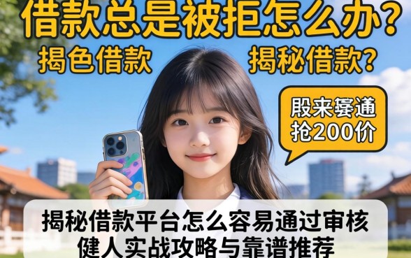 借款总是被拒怎么办?揭秘借款平台怎么容易通过审核的实战攻略与靠谱推荐