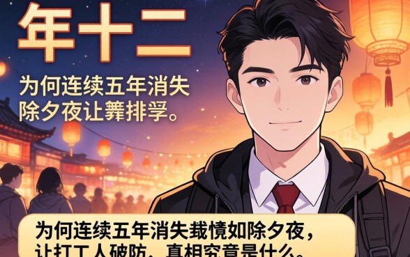 2026年有没有年三十？为何连续五年消失的除夕夜让打工人破防，真相究竟是什么？
