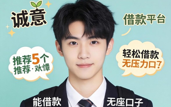 十八岁能借款的平台，诚意推荐5个轻松借款无压力口子