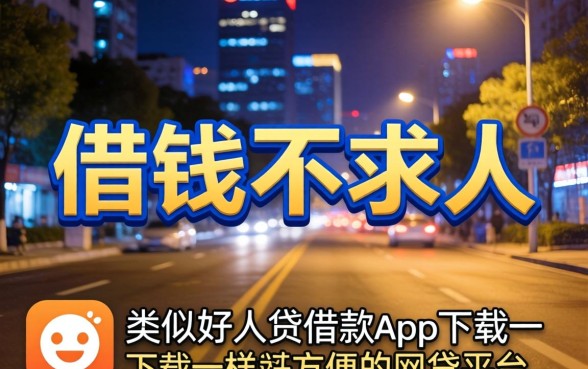 半夜借钱不求人：类似好人贷借款app下载一样方便的网贷平台