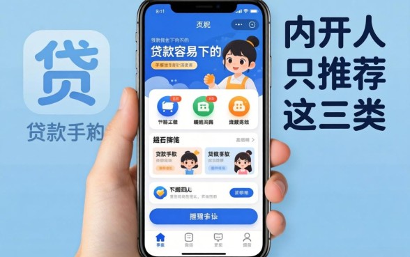 2026手机贷款容易下的app,内行人只推荐这三类