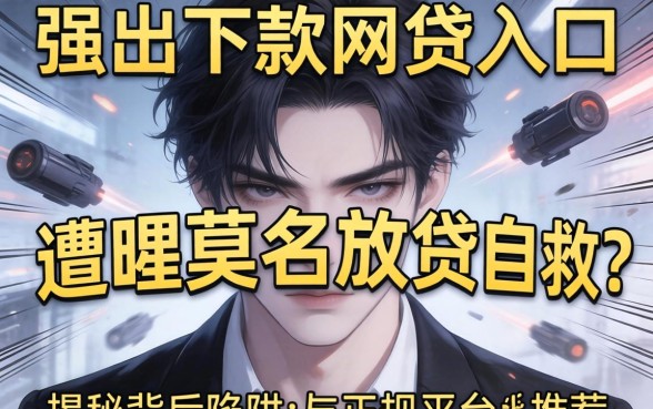 什么是强制下款的网贷入口？遭遇莫名放贷如何自救？揭秘背后陷阱与正规平台推荐