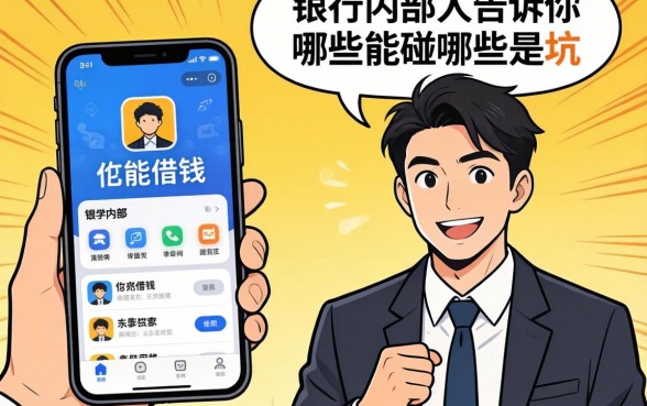 大学生也能借钱的软件？银行内部人告诉你哪些能碰哪些是坑