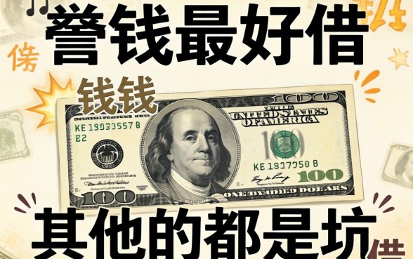 什么钱最好借？这三种钱不借，其他的都是坑